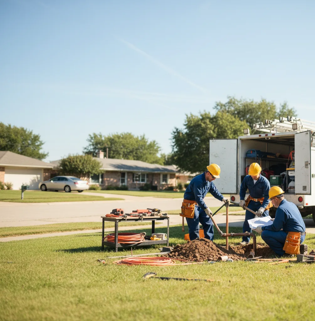 Sewer Line Repair in Union City, OK